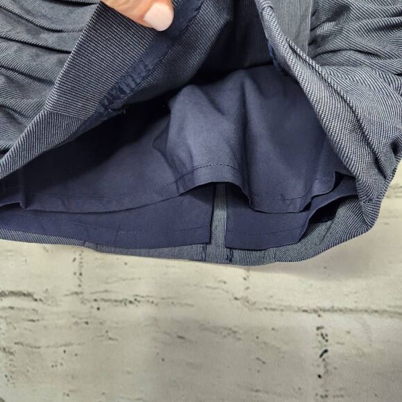 Cartonnier Anthropologie Womens Pencil Midi Skirt Ruched Gray Lined Stretch Sz 4 - Picture 5 of 11